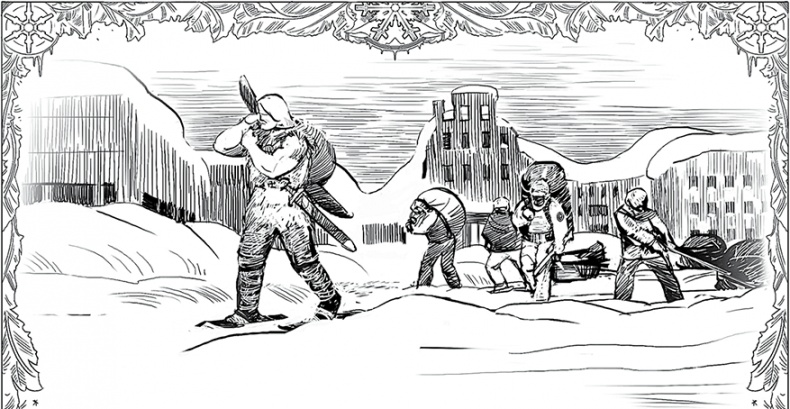 Холод. Неотвратимая гибель. Ледяная бесконечность. Студёное дыхание Холод. Неотвратимая гибель. Ледяная бесконечность. Студёное дыхание