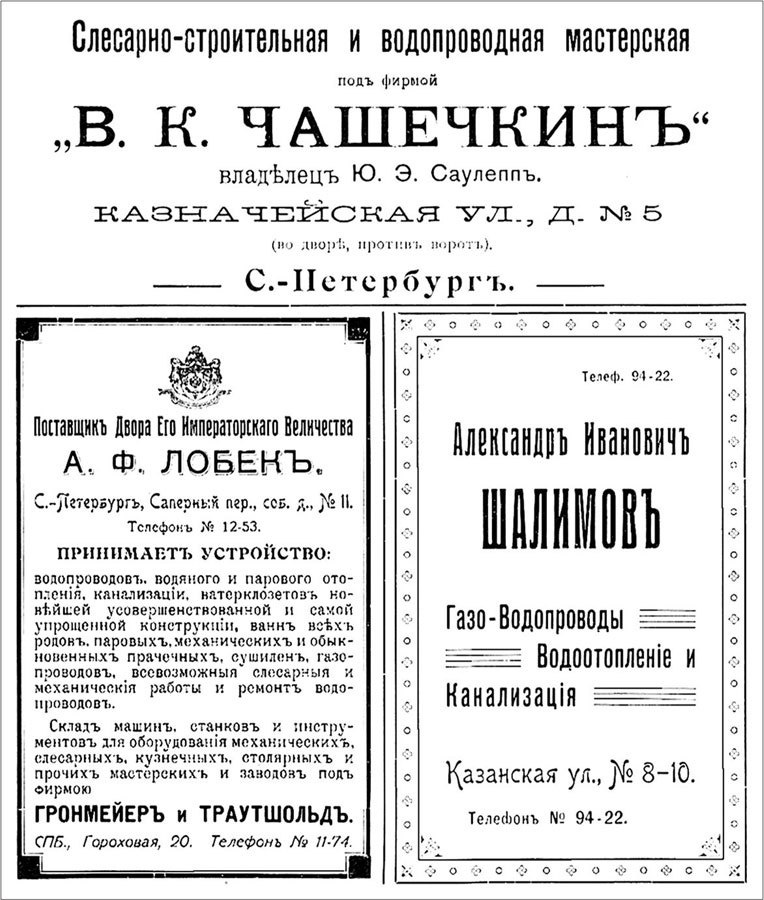 Петербургские доходные дома. Очерки из истории быта Петербургские доходные дома. Очерки из истории быта